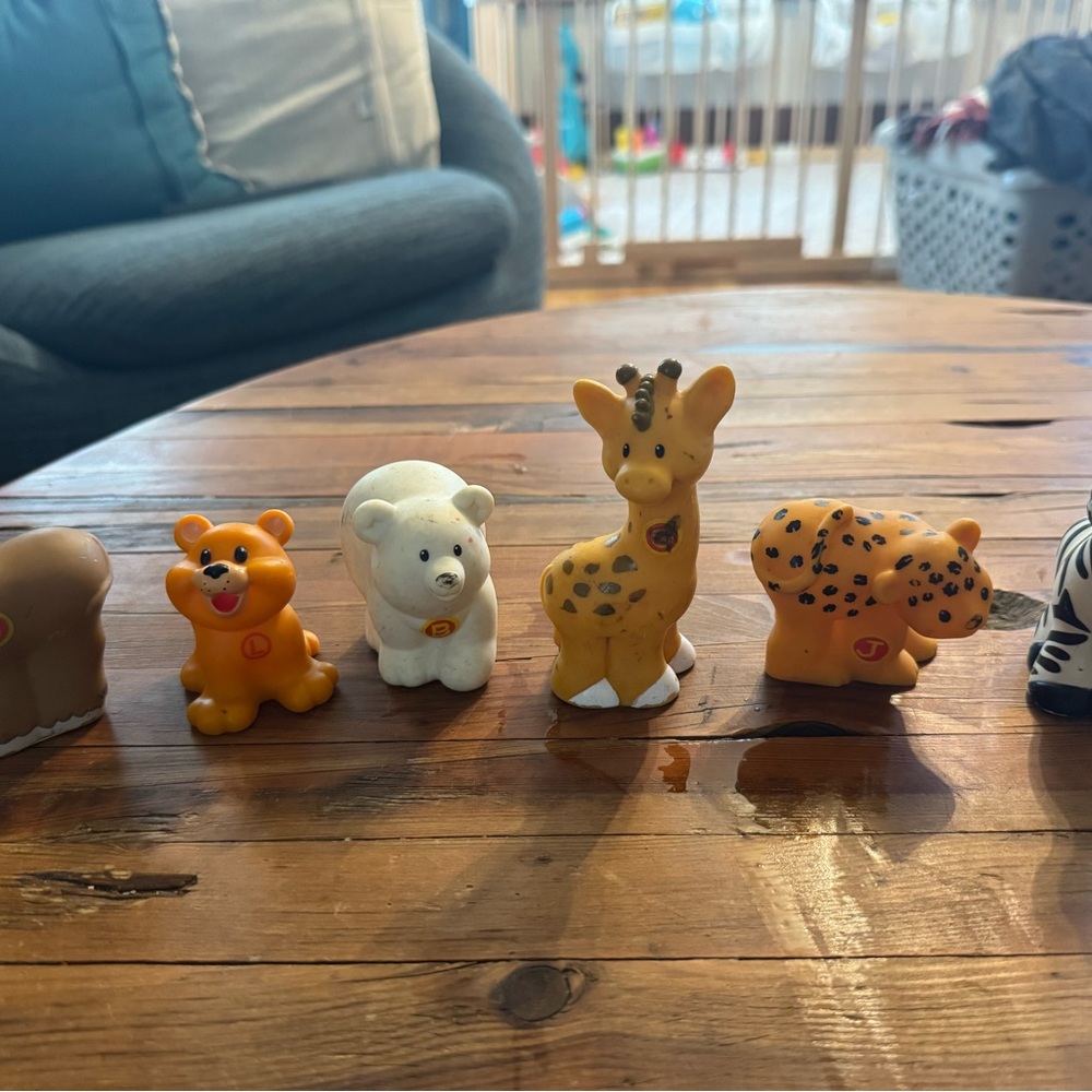 Little People Alphabet Animals - B, G, J, L, U and Z